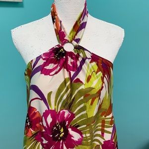 boutique Swim - NWOT floral one piece halter swim suit boutique Swim - NWOT floral one piece halter swim suit